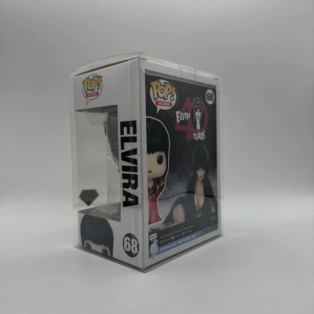 Funko Pop Icons Elvira #68 Diamond Collection 40th Anniversary New In Box
